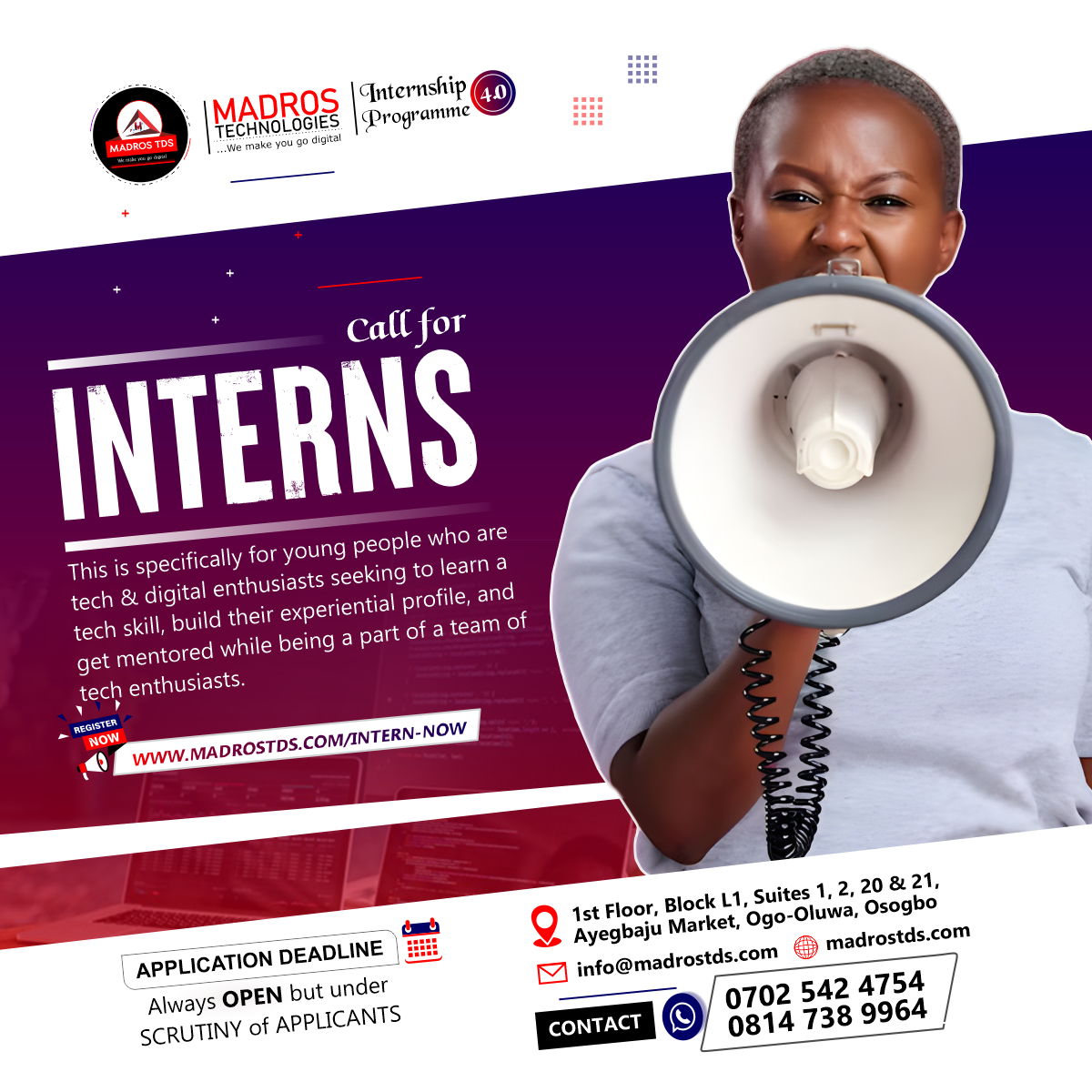 Call for Interns